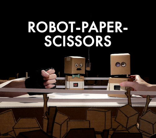 Robot Paper Scissors